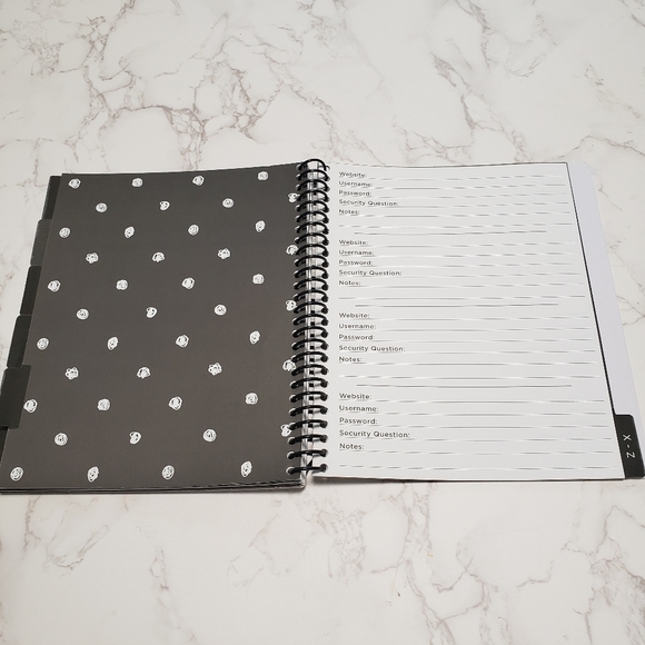 Steel Mill Password Keeper Notebook to save Passwords. - Picture 10 of 12